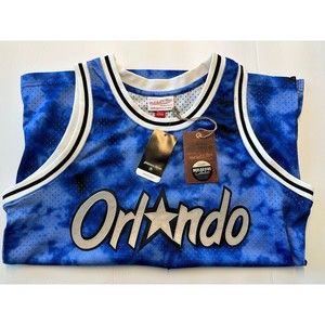 Mitchell & Ness Penny Hardaway Orlando Magic Galaxy Swingman Jersey Mens Size S